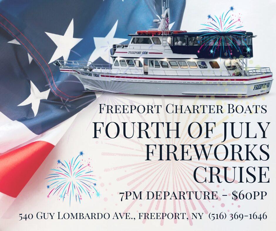Jones Beach Fireworks Cruise Fourth of July